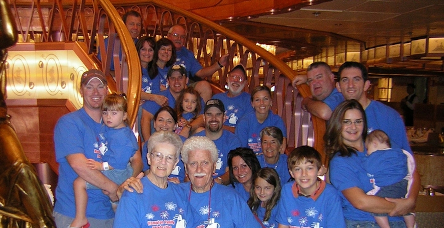 Family Cruise Celebrating 60 Years Of Marriage! T-Shirt Photo