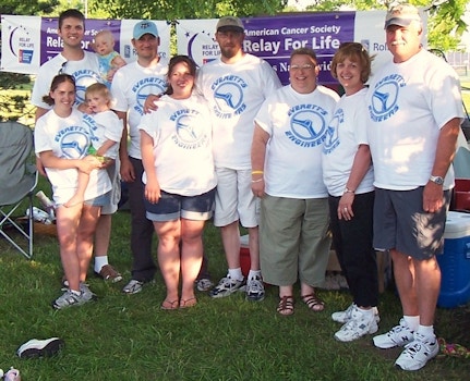 Everett's Engineers At The 2009 Fishers Relay For Life T-Shirt Photo