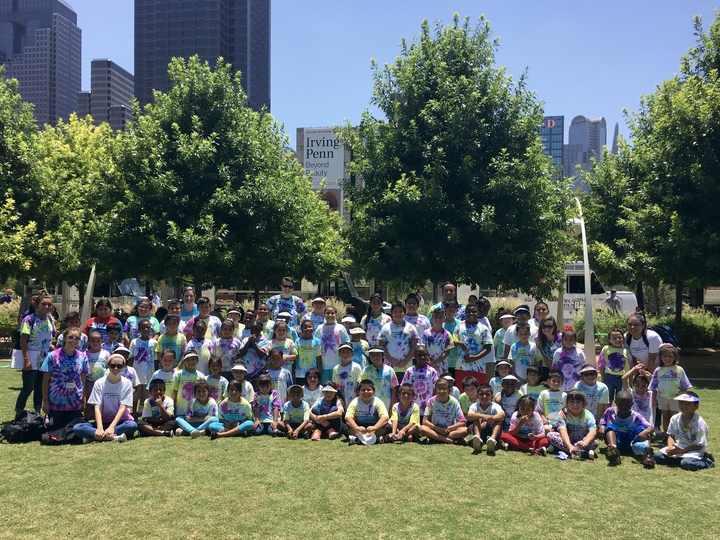 Tie Dye Summer Camp T-Shirt Photo