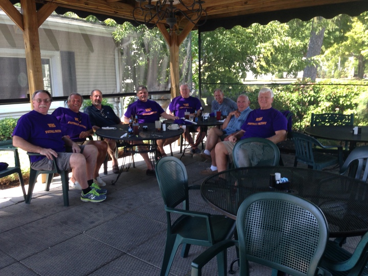 The Golden Cyclones With Coach Chuck Woodell T-Shirt Photo