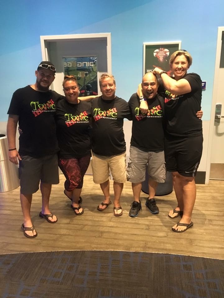 Skydive Spaceland Toxic Heveh T-Shirt Photo