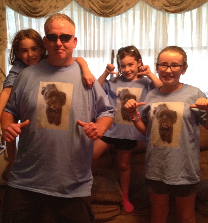 The Fuzzy Dude Gangsters T-Shirt Photo