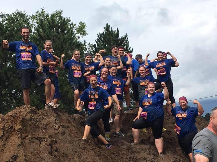 Team Darleen Gets Mucky For Ms T-Shirt Photo