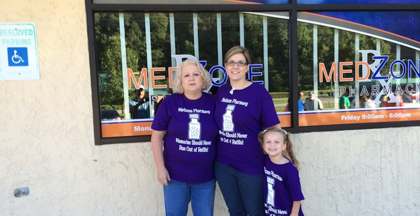 Fundraising For Alzheimer's T-Shirt Photo