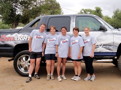 Team Race For The Coors T-Shirt Photo