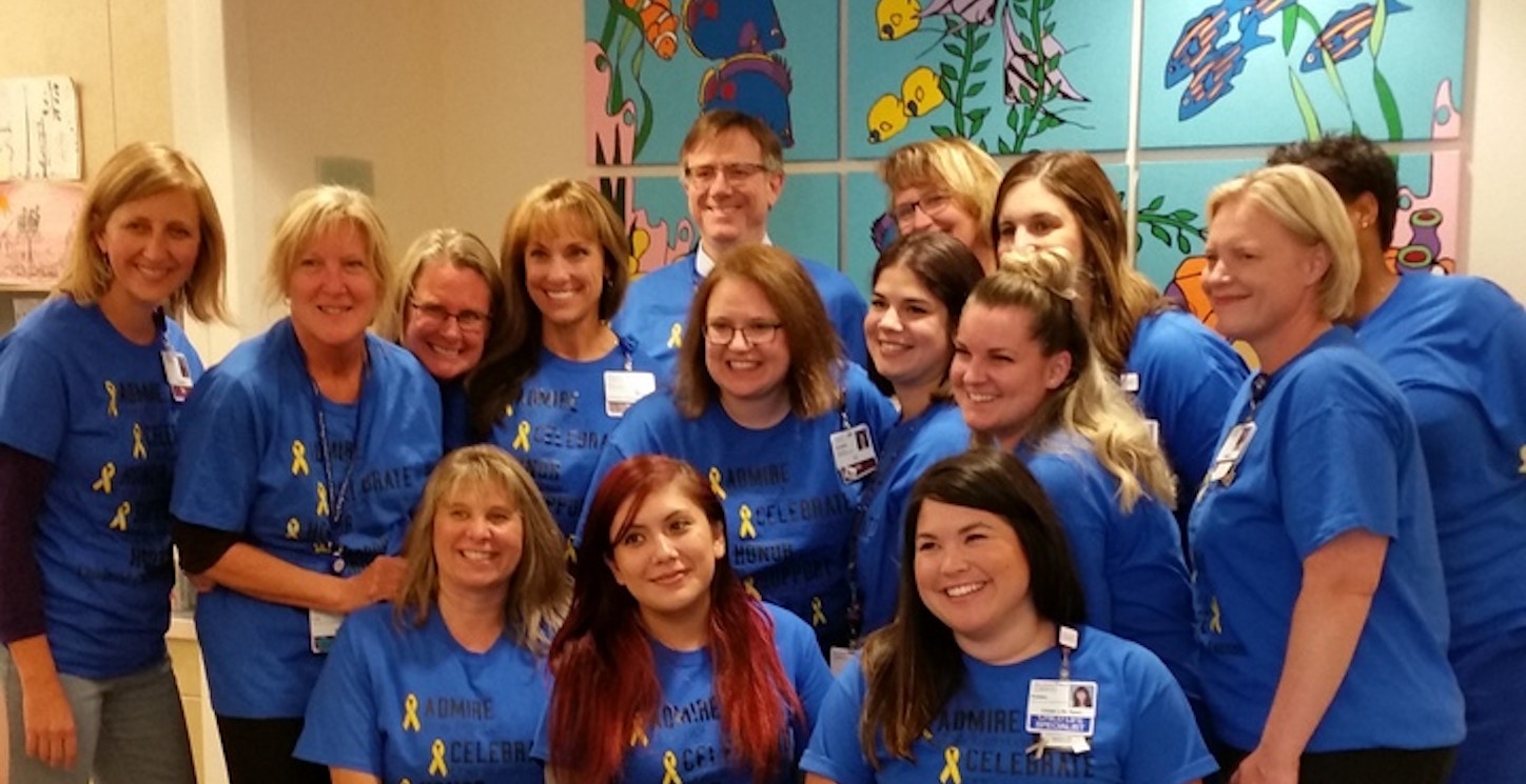 Mary Bridge Children's Oncology Crew T-Shirt Photo
