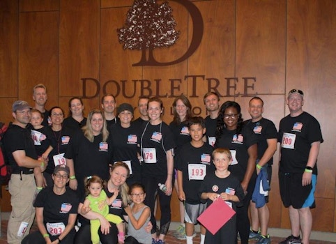 9\11 5k Team Doubletree T-Shirt Photo