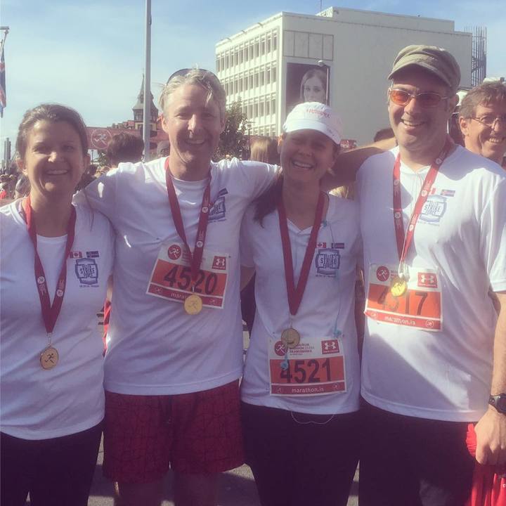 Reykjavik Runners! T-Shirt Photo