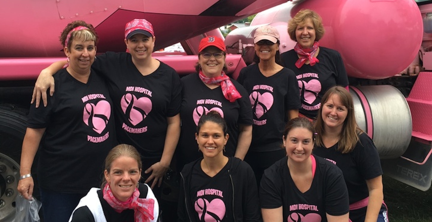Pacing For Breast Cancer T-Shirt Photo