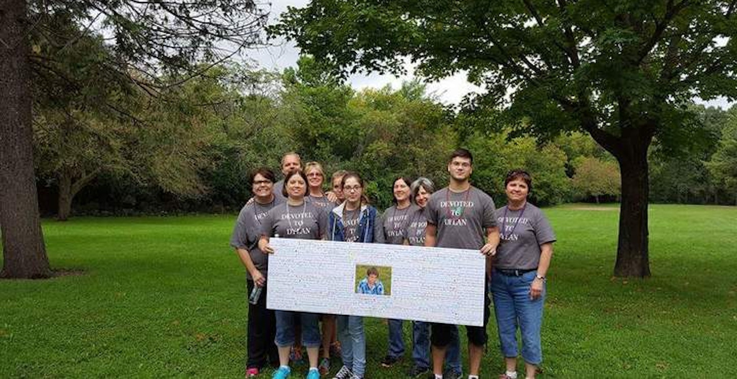 Picture of Team Devoted To Dylan Custom T-Shirt Design Team Devoted To Dylan T-Shirt Photo