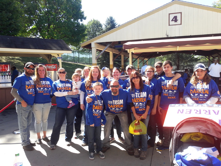 Team Darren At The Jdrf One Walk 2016 T-Shirt Photo