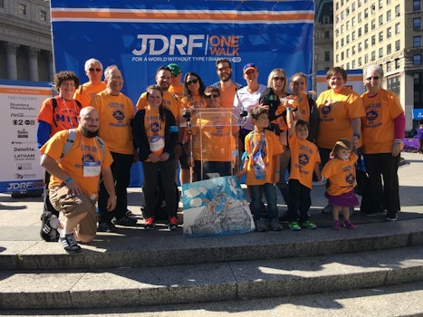 2016 Jdrf Walk For A Cure T-Shirt Photo