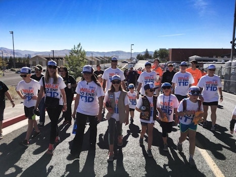 Let's Dia Beat This!!!  Jdrf Walk, Reno 2016 T-Shirt Photo