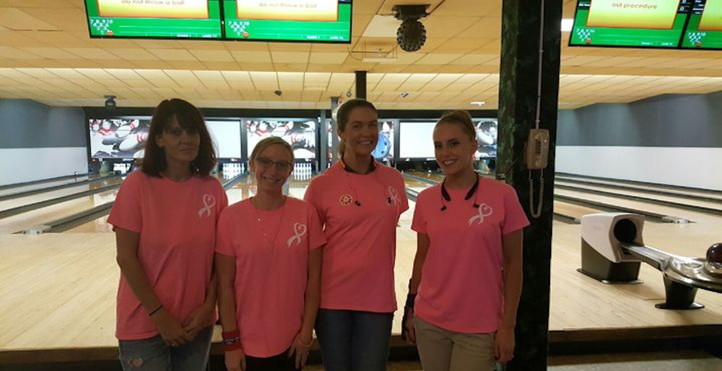 Kim's Angels Bowling In Remembrance  T-Shirt Photo
