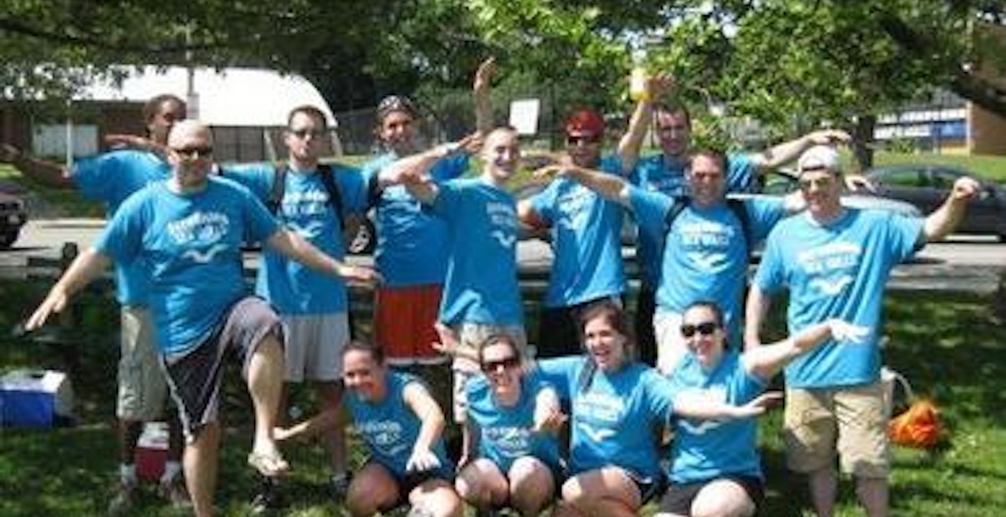 Screaming Sea Gulls Kickball Team! T-Shirt Photo