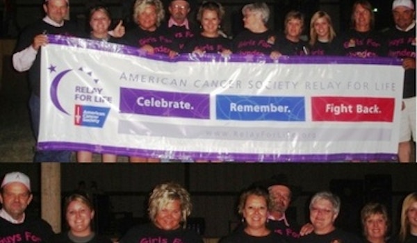 Girls For Glyndene At Relay For Life T-Shirt Photo