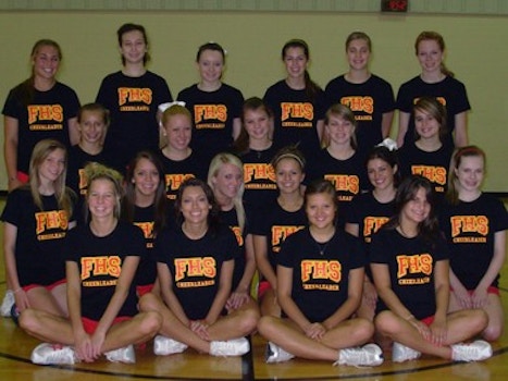 Fenwick High School Cheerleaders T-Shirt Photo