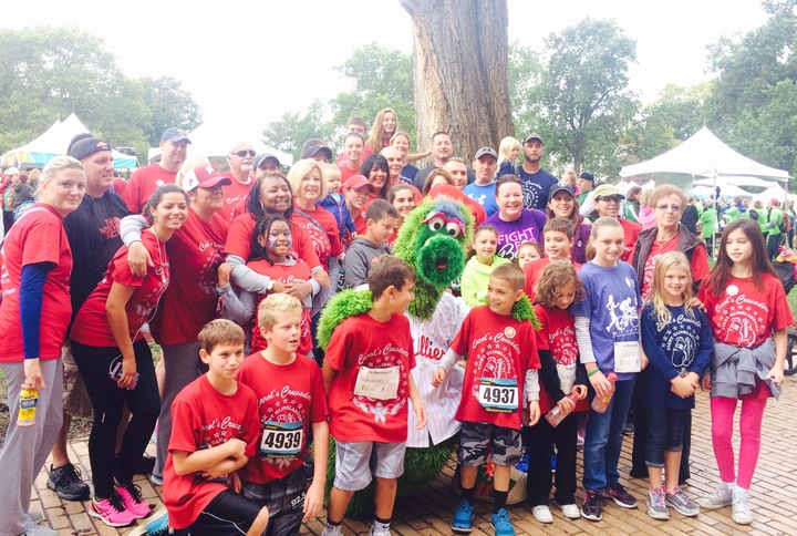 Knocking Out Brain Cancer In Philadelphia T-Shirt Photo