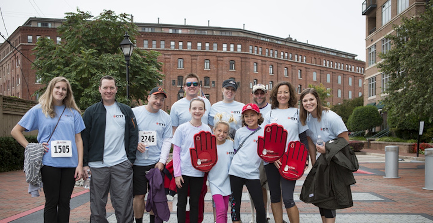 Cti Steppers At The American Diabetes Association's Step Out Baltimore: Walk To Stop Diabetes! T-Shirt Photo