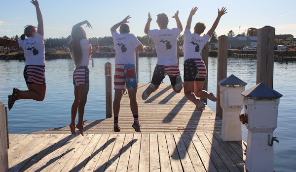 Picture of July 4th Up North Custom T-Shirt Design July 4th Up North T-Shirt Photo