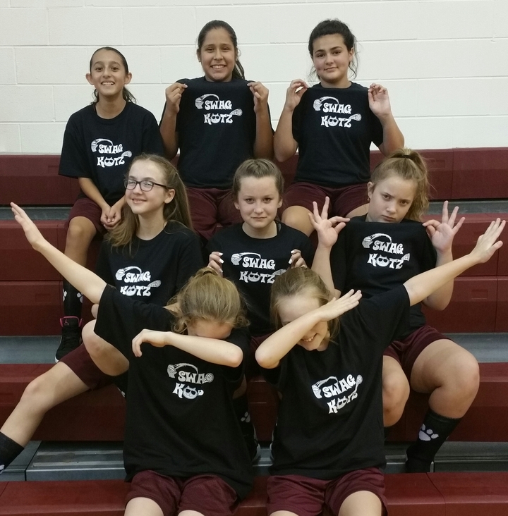 Swag Katz Basketball Team T-Shirt Photo