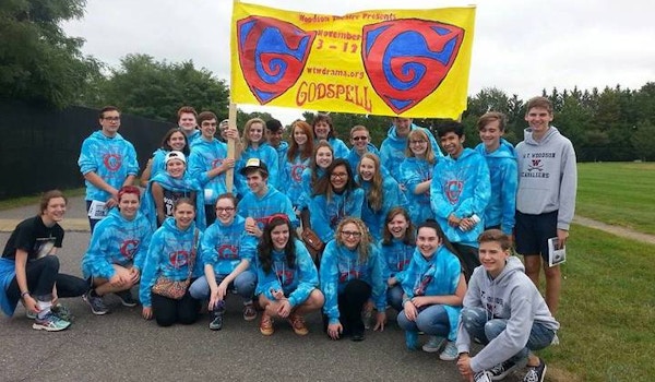 Picture of Woodson Drama And Custom Ink Promote Godspell In Homecoming Parade Custom T-Shirt Design Woodson Drama And Custom Ink Promote Godspell In Homecoming Parade T-Shirt Photo