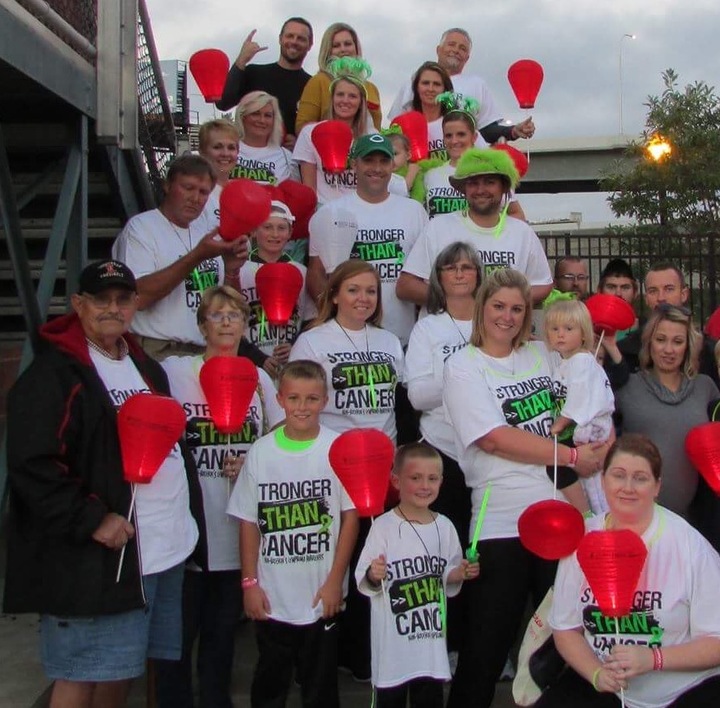 Team Carter Fighting Lymphoma! T-Shirt Photo