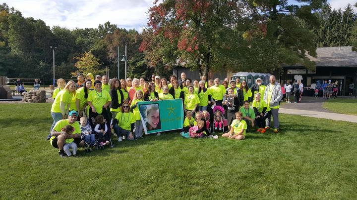 Stephanie Smiles Out Of The Darkness T-Shirt Photo
