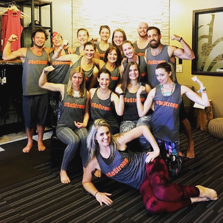 Yogis Are So Strong T-Shirt Photo