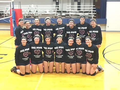 Dig Pink Playing For A Cause T-Shirt Photo