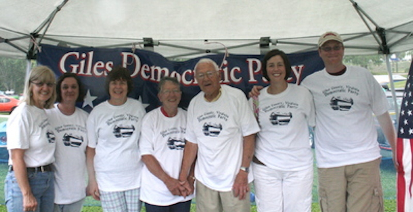 Giles County Virginia Democrats T-Shirt Photo