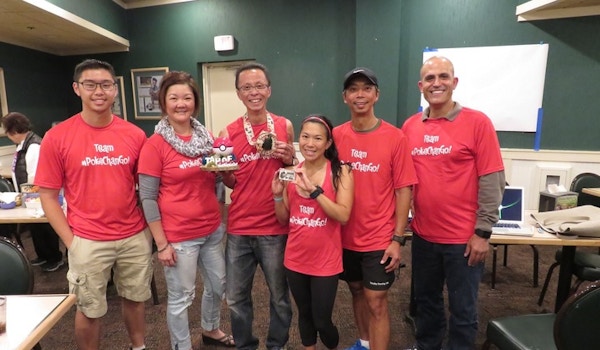 Team #Poke Chan Go: Peter's Tahoe 200 Mile Endurance Run T-Shirt Photo