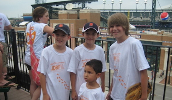 Jdrf Tigers Game T-Shirt Photo
