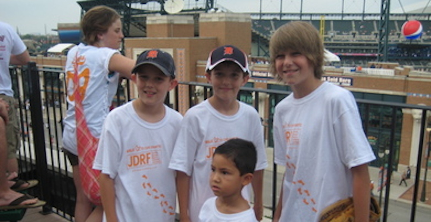 Jdrf Tigers Game T-Shirt Photo