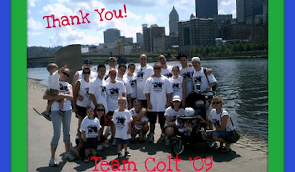 Team Colt Walks For Autism T-Shirt Photo