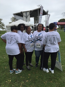 2016 Step Out For Diabetes Walk  T-Shirt Photo
