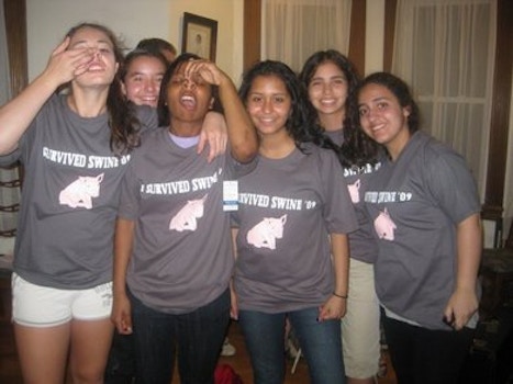 I Survived Swine '09 T-Shirt Photo