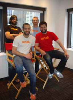 Urtak Team At Time Inc. In Nyc T-Shirt Photo