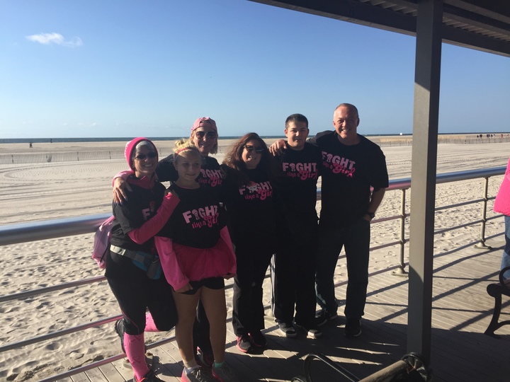 Jodi's Journey Making Strides Li T-Shirt Photo