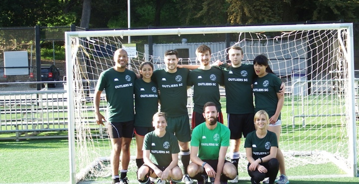 Picture of Outliers Uc Berkeley Im Soccer Team! Custom T-Shirt Design Outliers Uc Berkeley Im Soccer Team! T-Shirt Photo