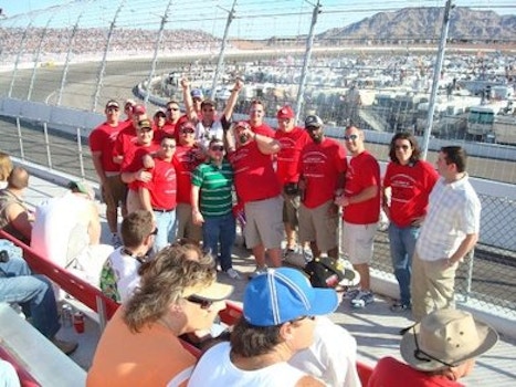Vegas Race Group Shot T-Shirt Photo