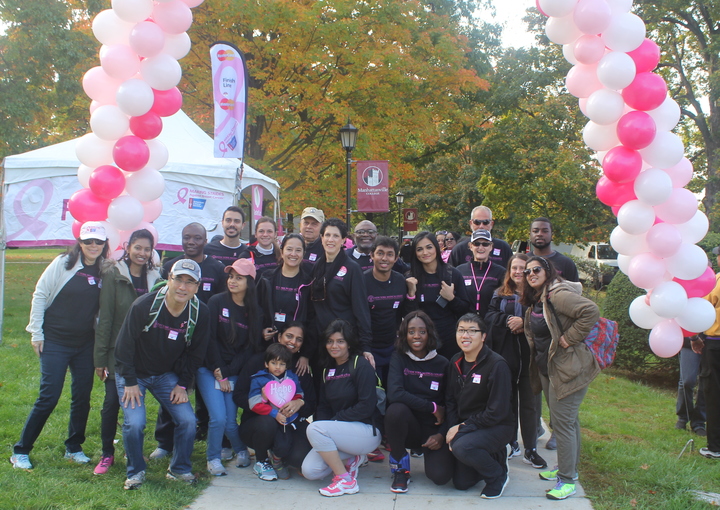 Team Nymc   Breast Cancer Walk 2016 T-Shirt Photo