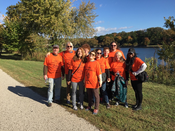 Team Gemstones Proudly Participating In The Jdrf One Walk T-Shirt Photo