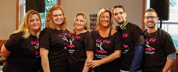 Chìc Salon & Spa Breast Cancer Fundraiser T-Shirt Photo