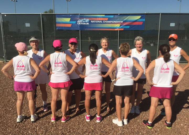 Stl 6.0 55+ Tennis Team T-Shirt Photo