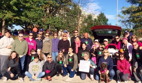 Picture of Breast Cancer Walk In Nj Custom T-Shirt Design Breast Cancer Walk In Nj T-Shirt Photo