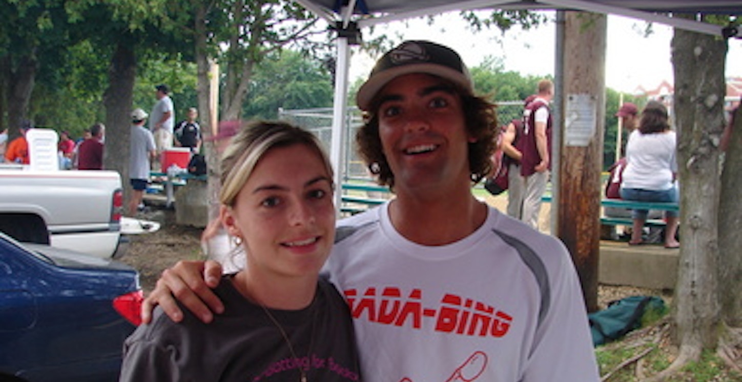 Picture of Batting For Boobs Custom T-Shirt Design Batting For Boobs T-Shirt Photo