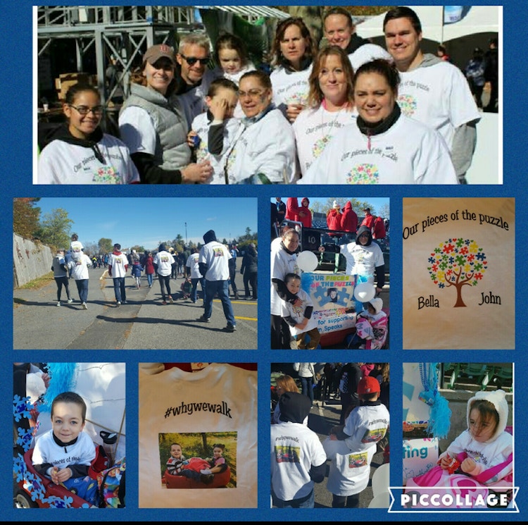 Our Pieces Of The Puzzle  Autism Speaks Walk T-Shirt Photo