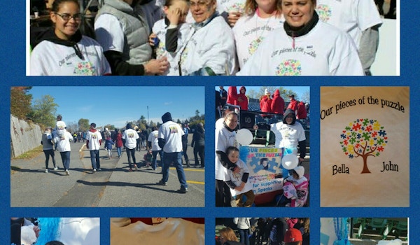 Our Pieces Of The Puzzle  Autism Speaks Walk T-Shirt Photo
