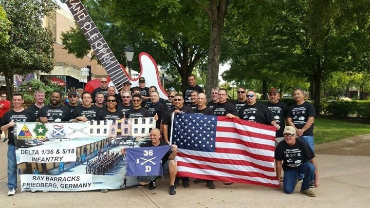 Delta Company 1/36 & 5/18 Infantry T-Shirt Photo